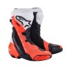 Cizme moto Alpinestars Supertech R - Vented - Black/Red/Fluorescent/White