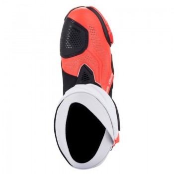 Cizme moto Alpinestars Supertech R - Vented - Black/Red/Fluorescent/White Cizme moto Alpinestars Supertech R - Vented - Black/Red/Fluorescent/White