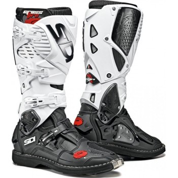 Cizme moto enduro - Sidi Crossfire 3 Black-White Cizme moto enduro - Sidi Crossfire 3 Black-White