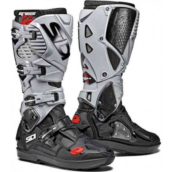 Cizme moto enduro - Sidi Crossfire 3 SRS Black-Ash