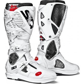 Cizme moto enduro - Sidi Crossfire 3 SRS White-White Cizme moto enduro - Sidi Crossfire 3 SRS White-White