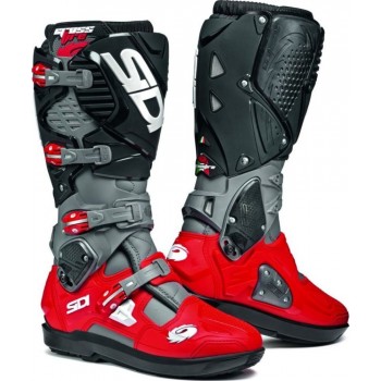 Cizme moto enduro - Sidi Crossfire 3 SRS Grey/Red/Black 23 Cizme moto enduro - Sidi Crossfire 3 SRS Grey/Red/Black 23