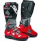 Cizme moto enduro - Sidi Crossfire 3 SRS Grey/Red/Black 23
