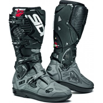 Cizme moto enduro - Sidi Crossfire 3 SRS Grey Black Cizme moto enduro - Sidi Crossfire 3 SRS Grey Black