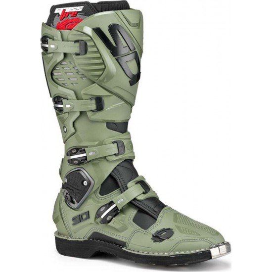 Cizme moto MX/Enduro - Sidi Crossfire 3 Army/Black 2024
