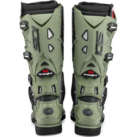 Cizme moto MX/Enduro - Sidi Crossfire 3 Army/Black 2024
