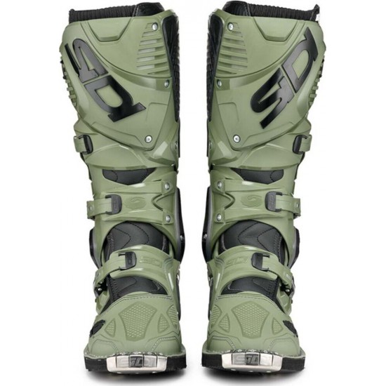 Cizme moto MX/Enduro - Sidi Crossfire 3 Army/Black 2024