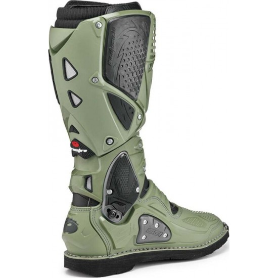Cizme moto MX/Enduro - Sidi Crossfire 3 Army/Black 2024
