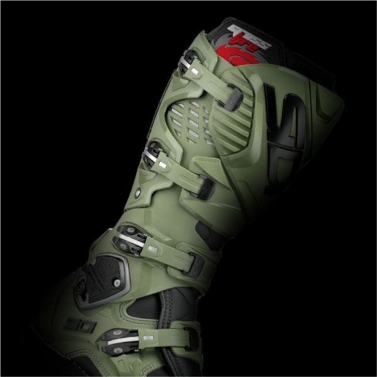 Cizme moto MX/Enduro - Sidi Crossfire 3 Army/Black 2024