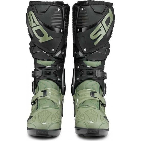 Cizme moto MX/Enduro - Sidi Crossfire 3 SRS Army/Black 24