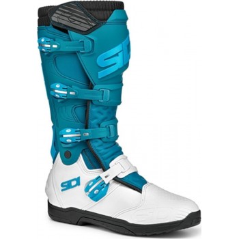 Cizme moto MX/enduro damă - Sidi Xpower SC Lei White Petrol/Light Blue 24 Cizme moto MX/enduro damă - Sidi Xpower SC Lei White Petrol/Light Blue 24