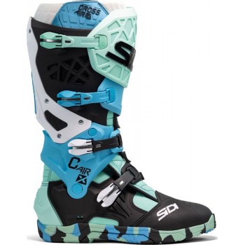 Cizme moto MX/Enduro - Sidi Crossair X Messy Cyan 25 Cizme moto MX/Enduro - Sidi Crossair X Messy Cyan 25