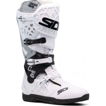 Cizme moto MX/Enduro - Sidi Crossair X White Black 25