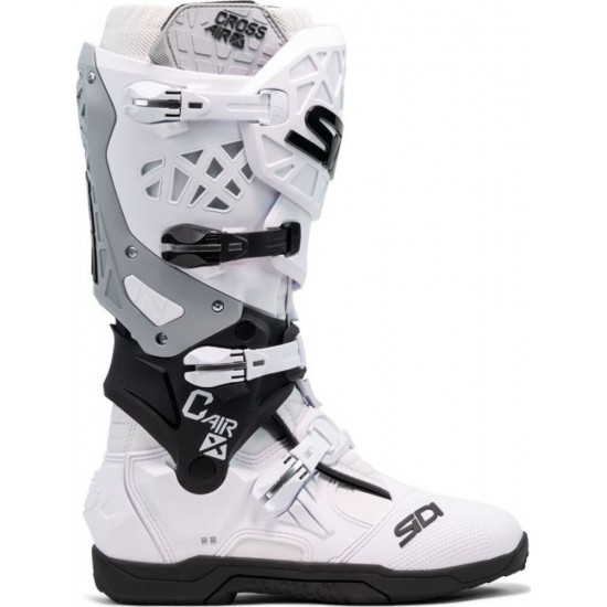 Cizme moto MX/Enduro - Sidi Crossair X White Black 25