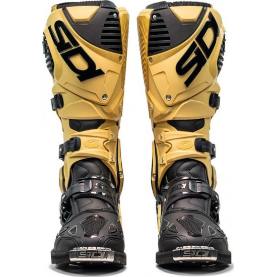Cizme moto MX/Enduro - Sidi Crossfire 3 Gold Black 2025