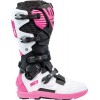 Cizme moto MX/Enduro - Sidi Crossfire 3 SRS Black White Pink 2025