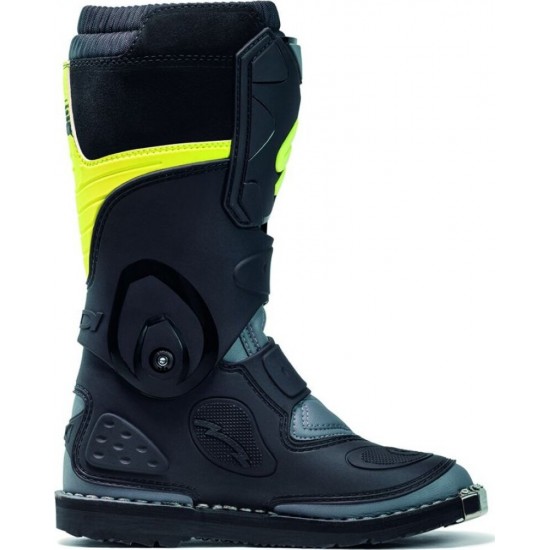 Cizme MX Enduro copii - Sidi Flame Black Lime Grey 2025