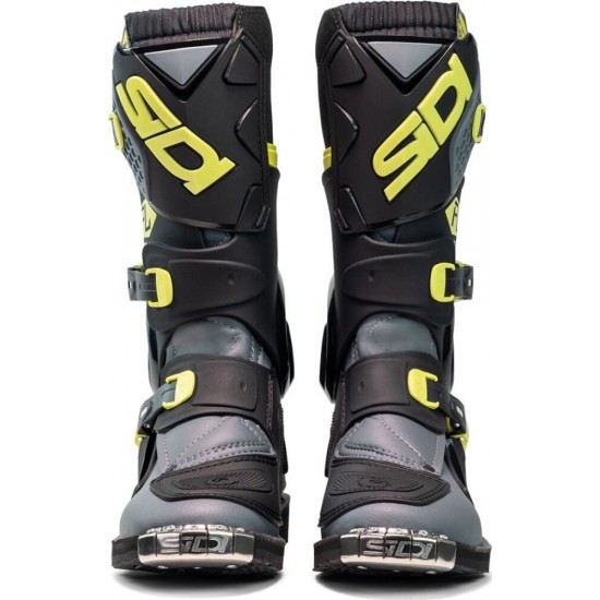 Cizme MX Enduro copii - Sidi Flame Black Lime Grey 2025