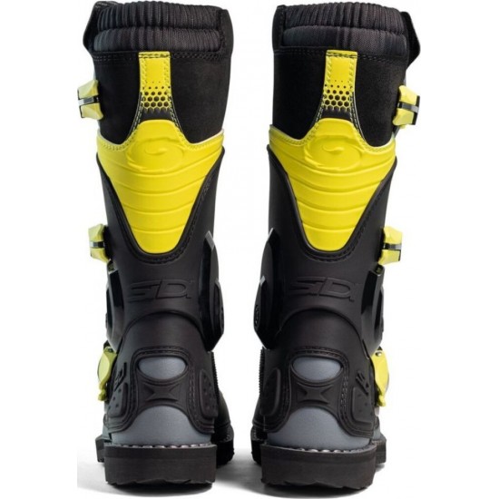 Cizme MX Enduro copii - Sidi Flame Black Lime Grey 2025