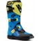 Cizme MX Enduro copii - Sidi Flame Light Blue Lime Black 2025