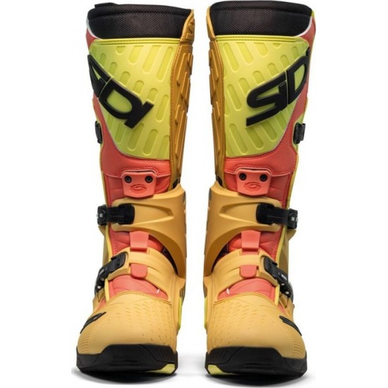 Cizme moto MX/Enduro - Sidi Crossair Gold Lime 2025