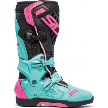 Cizme moto MX/Enduro - Sidi Crossair Mint Black Pink 2025 Cizme moto MX/Enduro - Sidi Crossair Mint Black Pink 2025