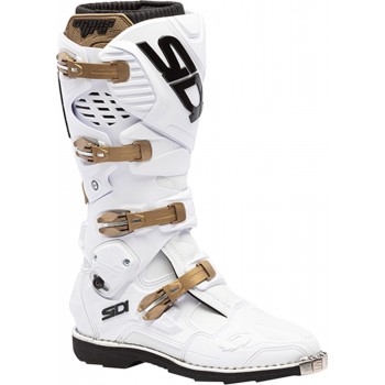 Cizme moto enduro - Sidi Crossfire 3 White/Bronze