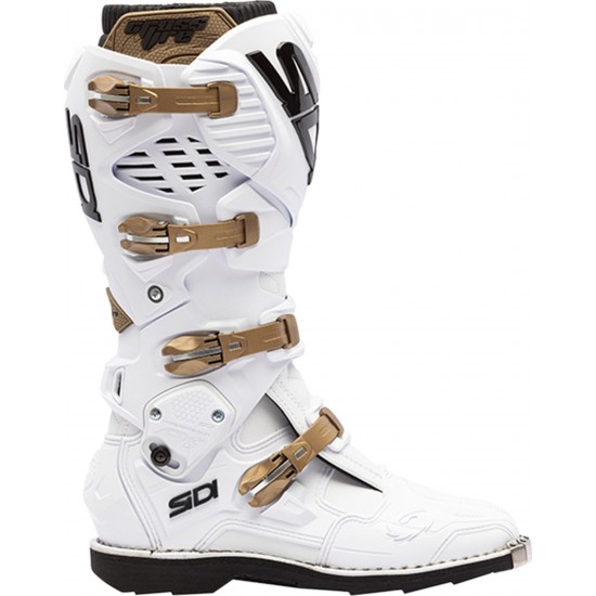 Cizme moto enduro - Sidi Crossfire 3 White/Bronze