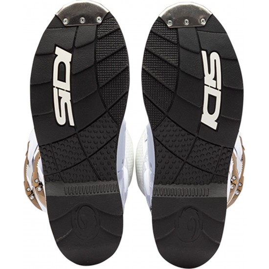 Cizme moto enduro - Sidi Crossfire 3 White/Bronze