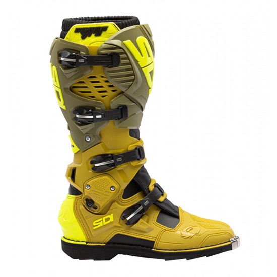 Cizme moto MX/Enduro - Sidi Crossfire 3 Galben/Verde