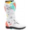 Cizme moto MX/Enduro - Sidi Crossfire 3 SRS White/Fluo Mint/Fluo Coral