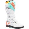 Cizme moto MX/Enduro - Sidi Crossfire 3 SRS White/Fluo Mint/Fluo Coral