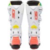Cizme moto MX/Enduro - Sidi Crossfire 3 SRS White/Fluo Mint/Fluo Coral