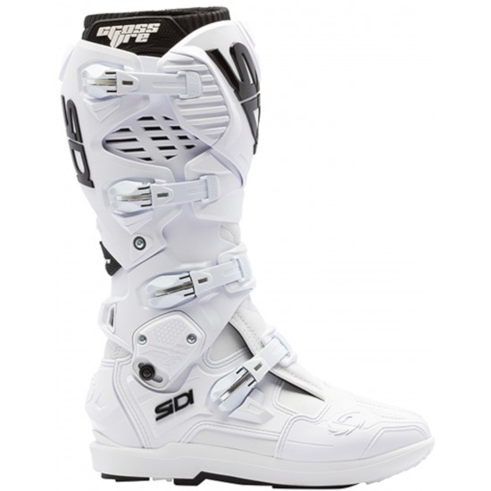 Cizme moto MX/Enduro - Sidi Crossfire 3 SRS White/Black 52380