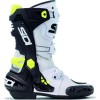 Cizme moto - Sidi Rex White Black Yellow 2025