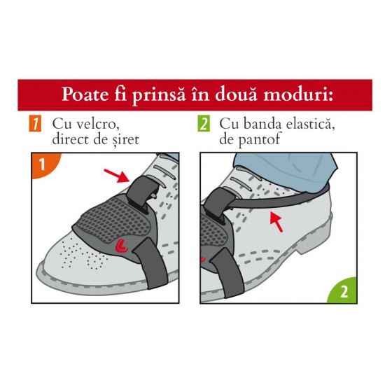 Protecție pantofi LAMPA Shoe Saver - Rubber/Black Protecție pantofi LAMPA Shoe Saver - Rubber/Black