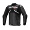 Geacă moto din piele - Alpinestars Atem V5 - Black/White Geacă moto din piele - Alpinestars Atem V5 - Black/White