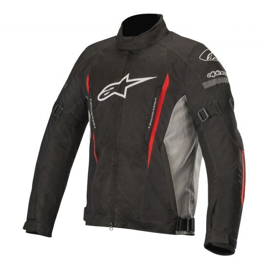 Geacă moto Alpinestars Gunner v2 WP - Impermeabilă - Black/Red/Grey Geacă moto Alpinestars Gunner v2 WP - Impermeabilă - Black/Red/Grey