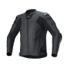 Geacă moto din piele - Alpinestars Missile V2 Airflow - Black