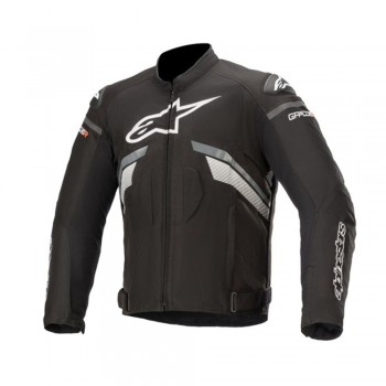 Geacă moto Alpinestars T-GP PLUS R V3 - White/Black/Gray Geacă moto Alpinestars T-GP PLUS R V3 - White/Black/Gray