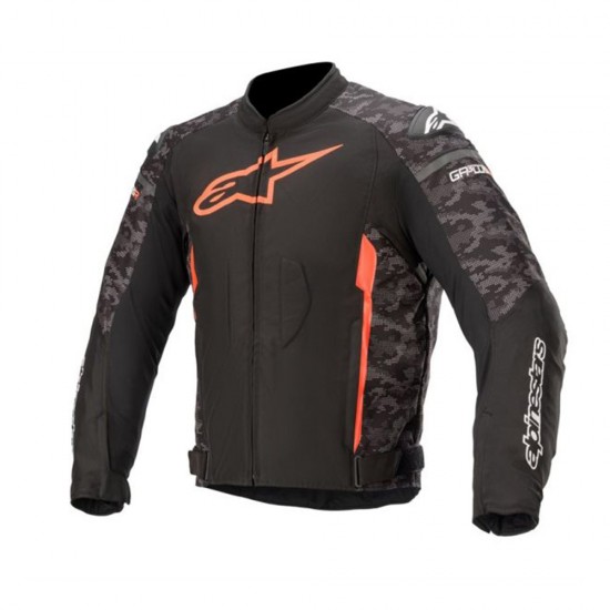 Geacă moto Alpinestars T-GP Plus R V3 - Camo/Black/Red Fluo Geacă moto Alpinestars T-GP Plus R V3 - Camo/Black/Red Fluo