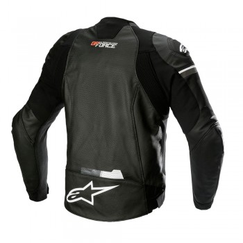 Geacă moto din piele - Alpinestars GP Force Airflow - Black/White Geacă moto din piele - Alpinestars GP Force Airflow - Black/White