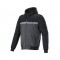 Hanorac moto cu protecții - Alpinestars Chrome Street - Black/Melange/Black Hanorac moto cu protecții - Alpinestars Chrome Street - Black/Melange/Black