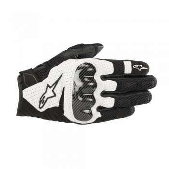 Mănuși moto Alpinestars SMX-1 Air V2 Black/White (ventilate)