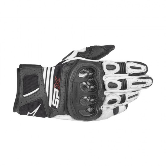 Mănuși moto Alpinestars SP-X Air Carbon V2 Black/White Mănuși moto Alpinestars SP-X Air Carbon V2 Black/White