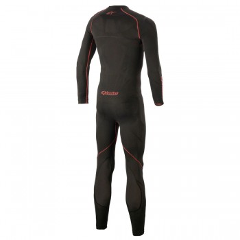 Combinezon termic (undersuit) - Alpinestars Ride Tech Lite - Black/Red
