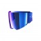 Vizieră Blue Iridium - Shark OXO (XS-M)
