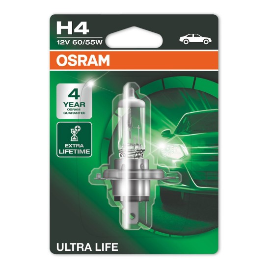 Bec moto H4 Osram Ultra Life