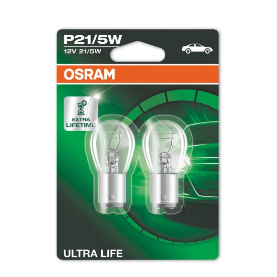Becuri moto P21/5W Osram Ultra Life (set) Becuri moto P21/5W Osram Ultra Life (set)