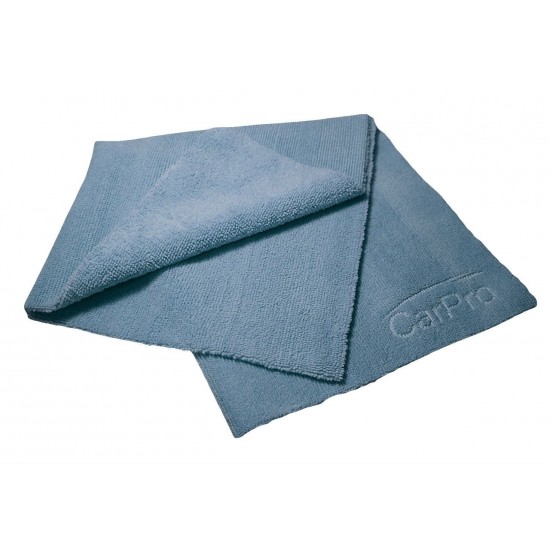 CarPro MF 2Face 320gsm fara tiv (edgeless) - laveta microfibra 2 fete - diverse culori Albastra